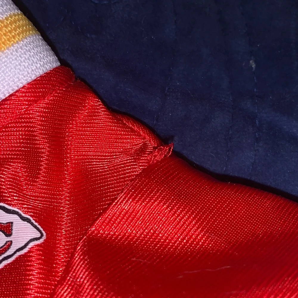 NFL Dog Red and Yellow Chiefs Jersey - Medium - Picture 6 of 7